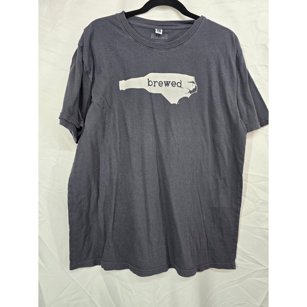 NC Beer Brewers Guild TShirt XL Gray North Carolina Brewed SouthernBeer USA Made